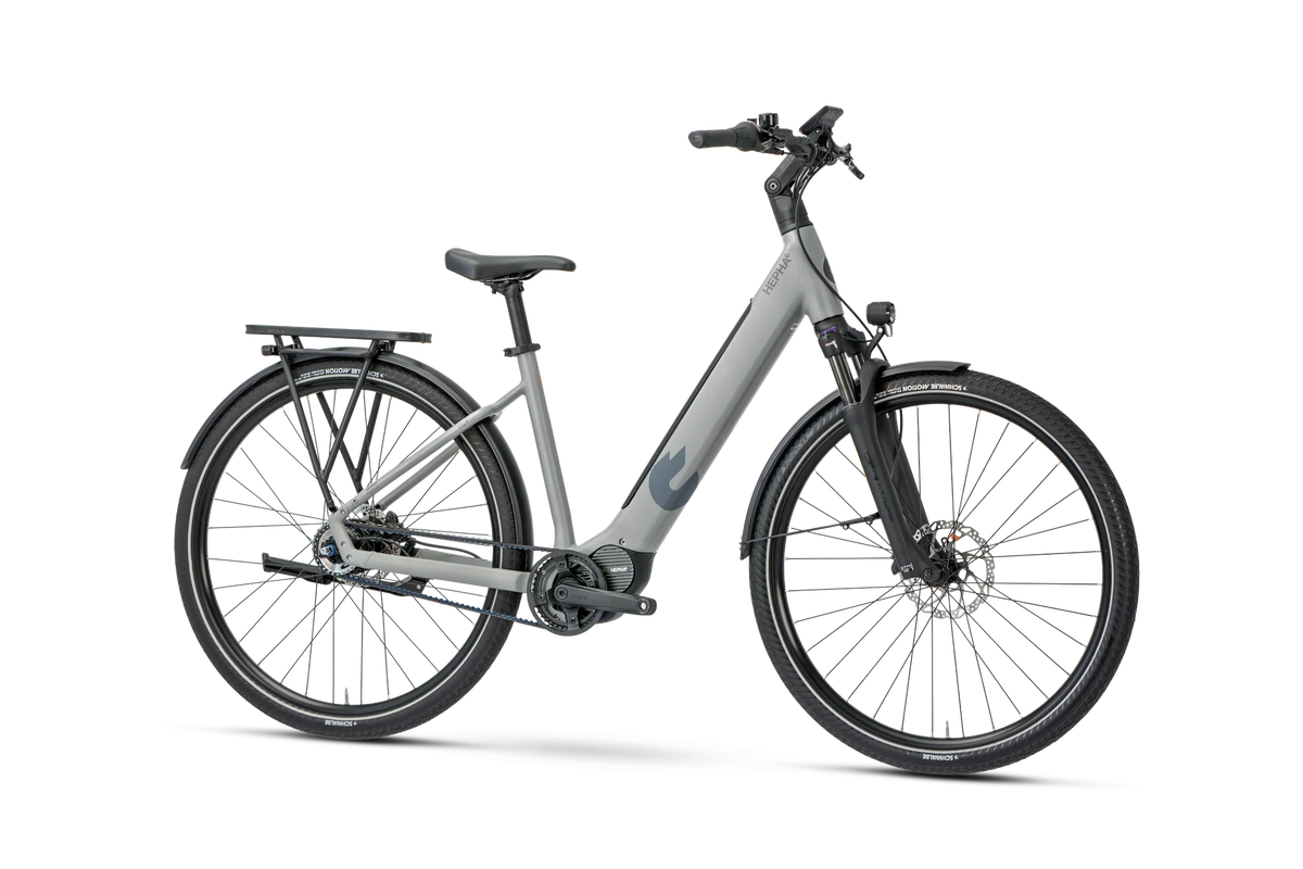 hepha e-bike trekking 5.0 herren test Hepha City 8 Performance Low Step