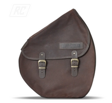 Lade das Bild in den Galerie-Viewer, Ruff Cycles - Satteltasche Schmal Rechts Braun – The Ruffian