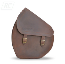 Lade das Bild in den Galerie-Viewer, Ruff Cycles - Satteltasche Leder Links für das Ruffian