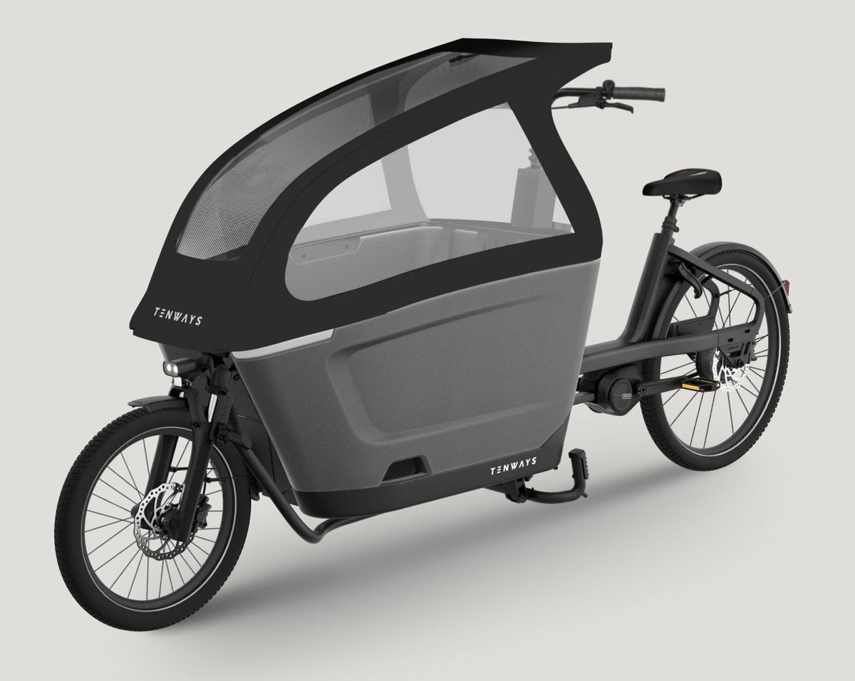 lastenfahrrad dach Tenways Cargo One – ebike-warehouse.de