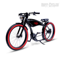 Lade das Bild in den Galerie-Viewer, ruff cycles the ruffian schwarz rotwand von vorne