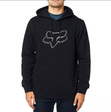 Lade das Bild in den Galerie-Viewer, Fox Legacy Foxhead Po Fleece BLK/BLK mit model front