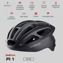 Lade das Bild in den Galerie-Viewer, SENA R1 onyx black features