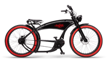 Lade das Bild in den Galerie-Viewer, ruff cycles the ruffian schwarz rotwand von rechts