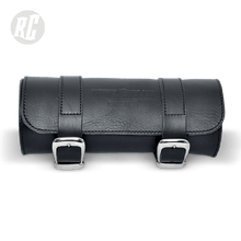 Lade das Bild in den Galerie-Viewer, Ruff Cycles - Werkzeugtasche Leder schwarz frontal
