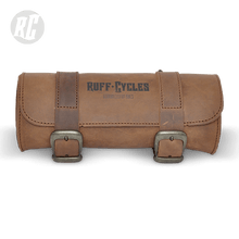 Lade das Bild in den Galerie-Viewer, Ruff Cycles - Werkzeugtasche Leder braun frontal
