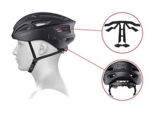 Lade das Bild in den Galerie-Viewer, SENA R1 onyx black auf kopf