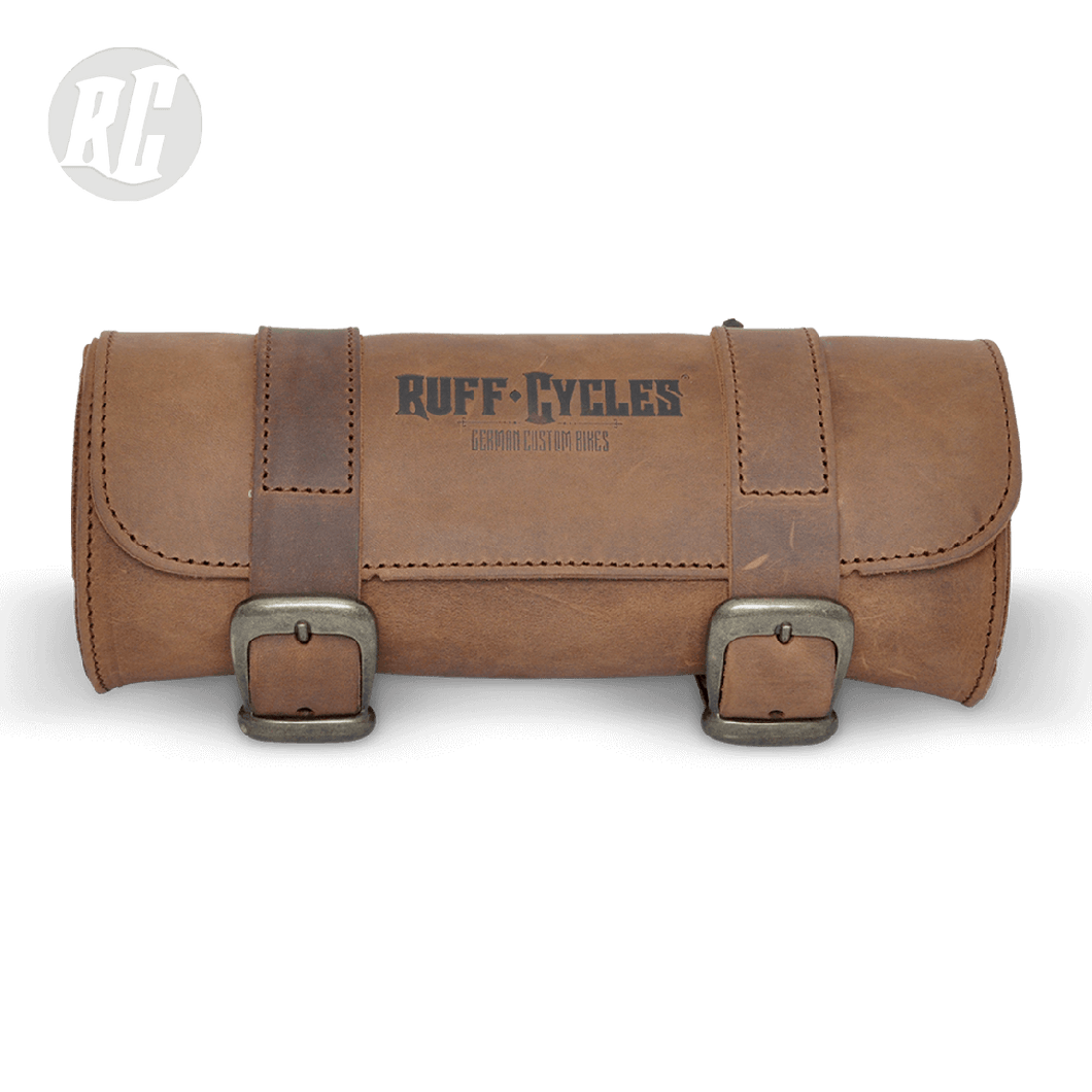 Ruff Cycles - Werkzeugtasche Leder braun frontal