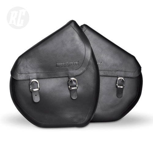 Ruff Cycles - Satteltasche Leder für das Ruffian schwarz